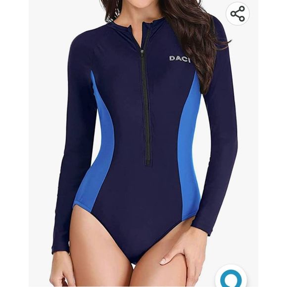 NWT DACI RASHGUARD SWIMSUIT - Picture 1 of 4